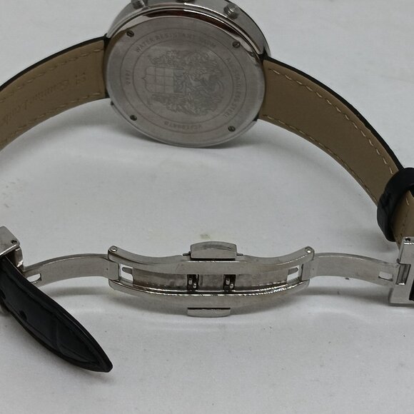 Vince Camuto VC/1098TB Men's 43mm Stainless Steel Multi-Function Watch NEW BATT - Picture 7 of 11